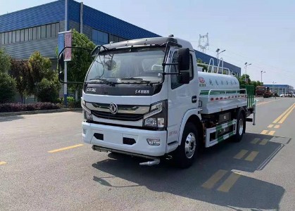 電動霧炮灑水車_東風多利卡5噸純電動灑水車