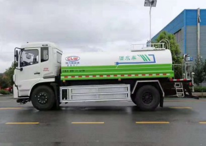 電動灑水車是什么車型_東風天錦12噸純電動灑水車