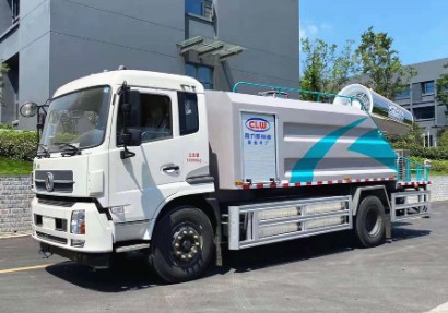 電動灑水車10噸_電動灑水車價格_10噸東風天錦純電動抑塵車